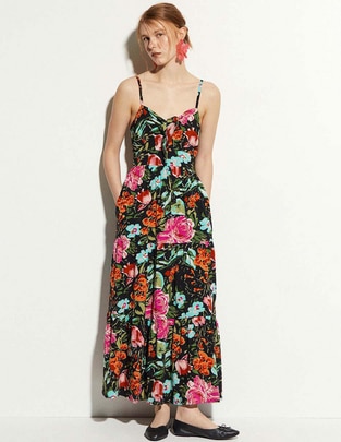 Vestido crop casual para mujer