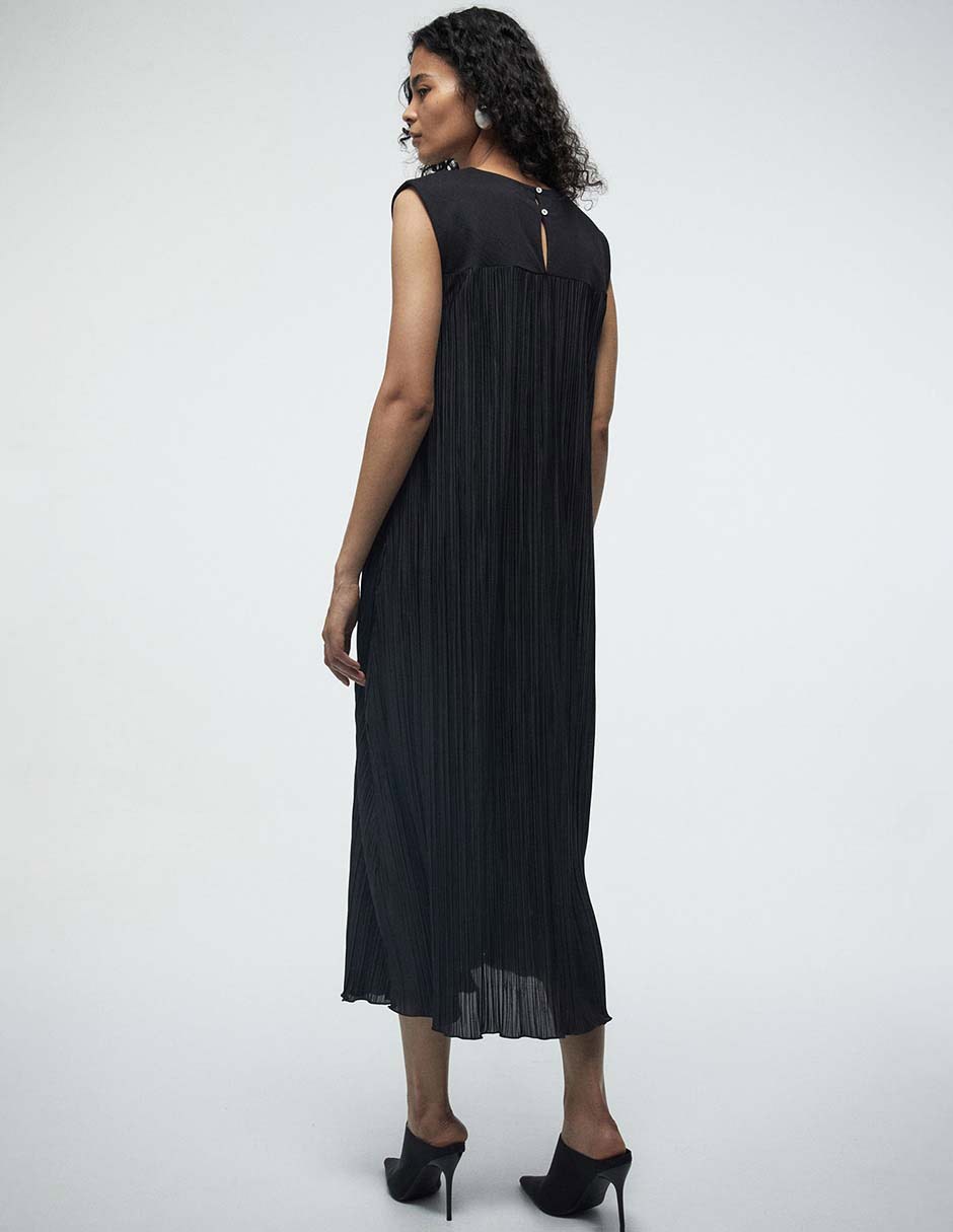 Vestido midi casual Sfera para mujer