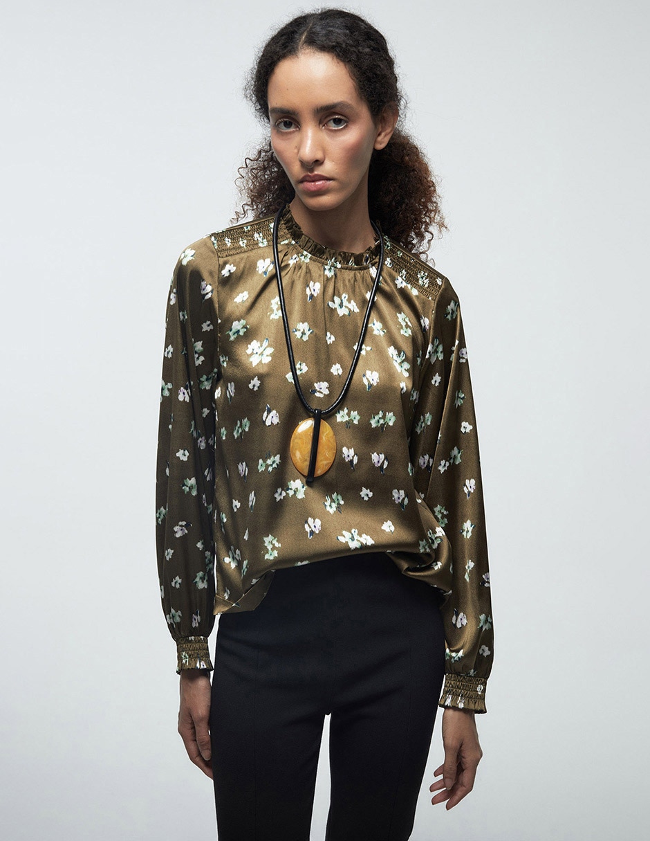 Blusa manga larga para mujer 2