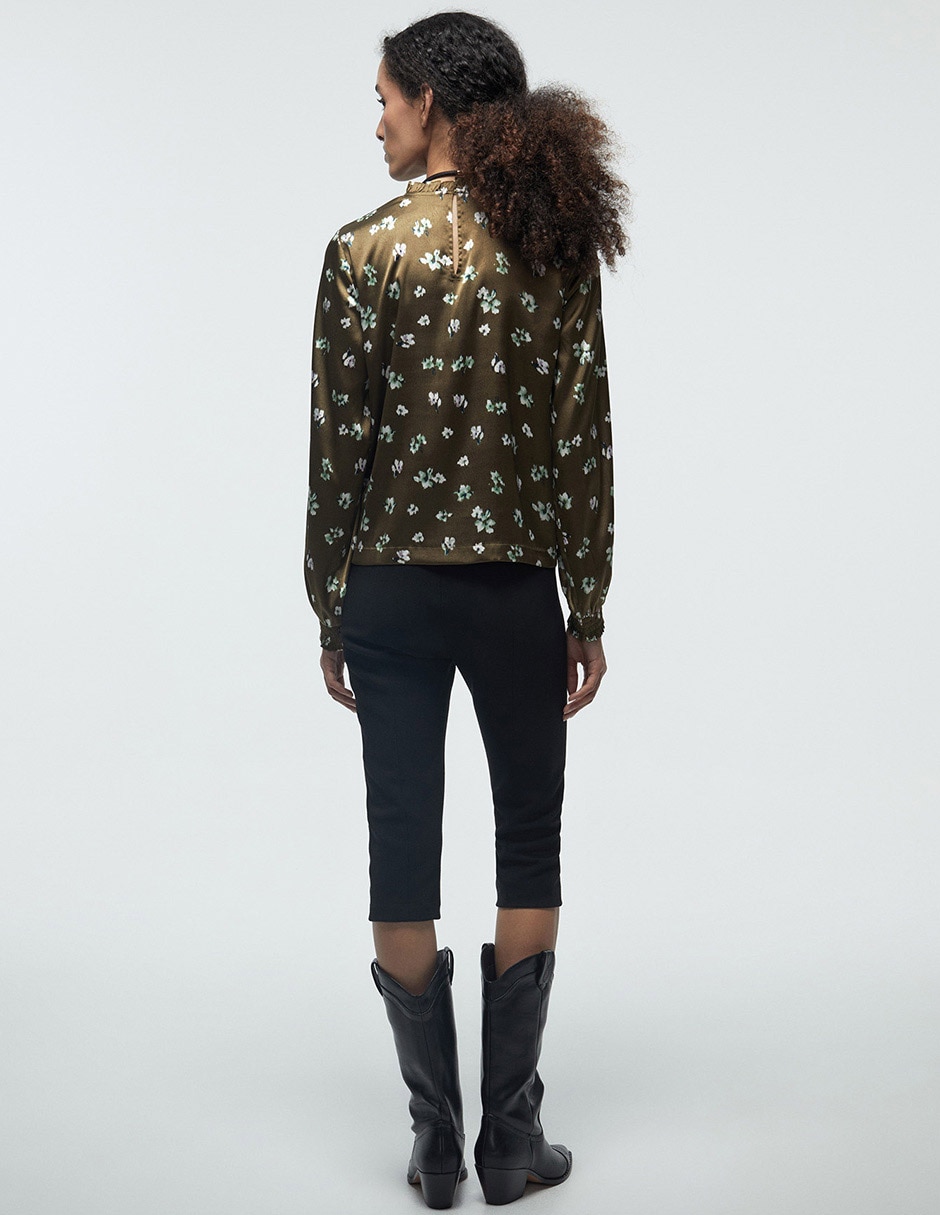 Blusa manga larga para mujer 3