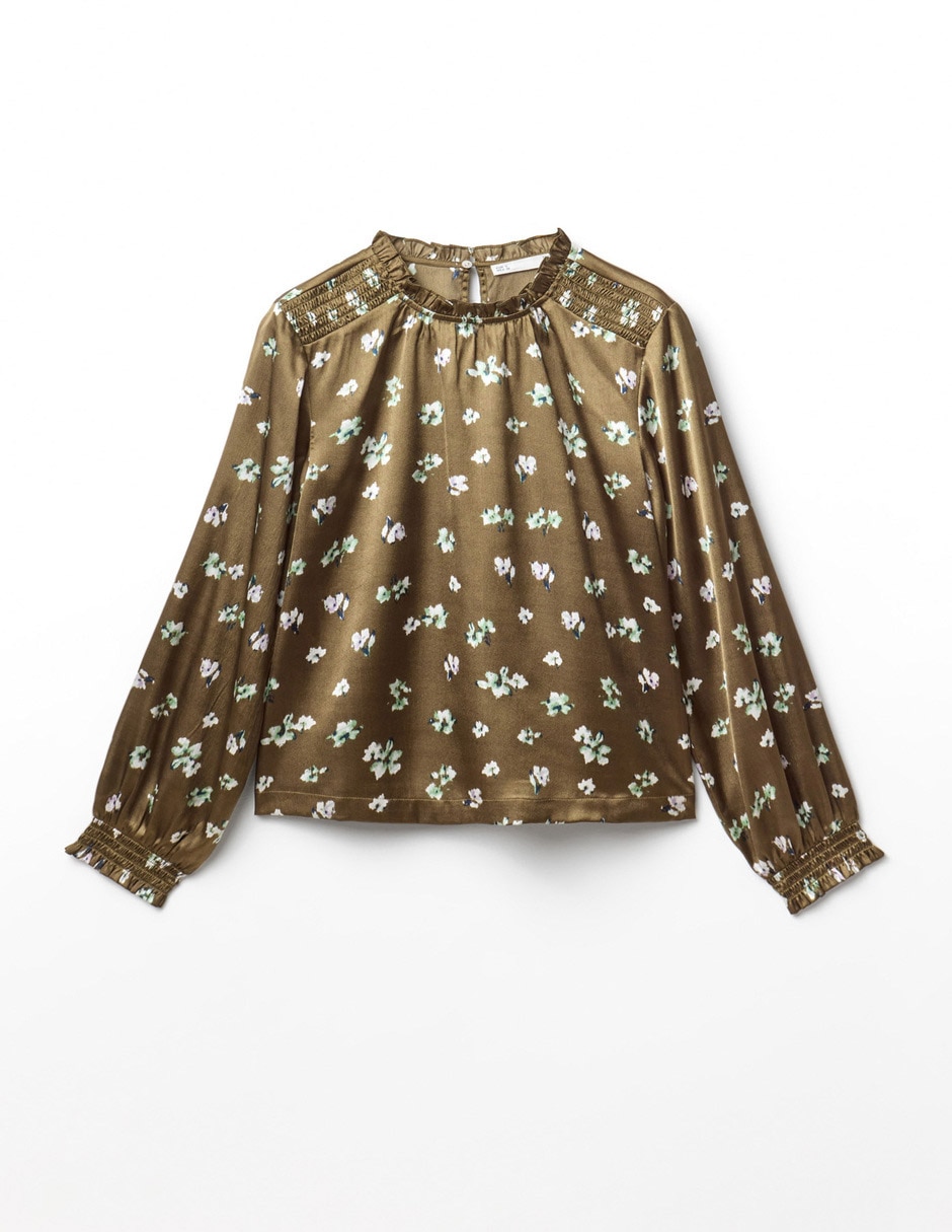 Blusa manga larga para mujer 4