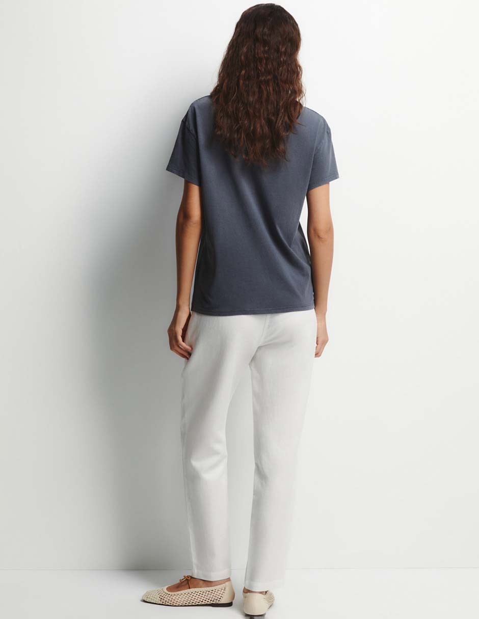 Camiseta Sfera cuello redondo manga corta de algodón