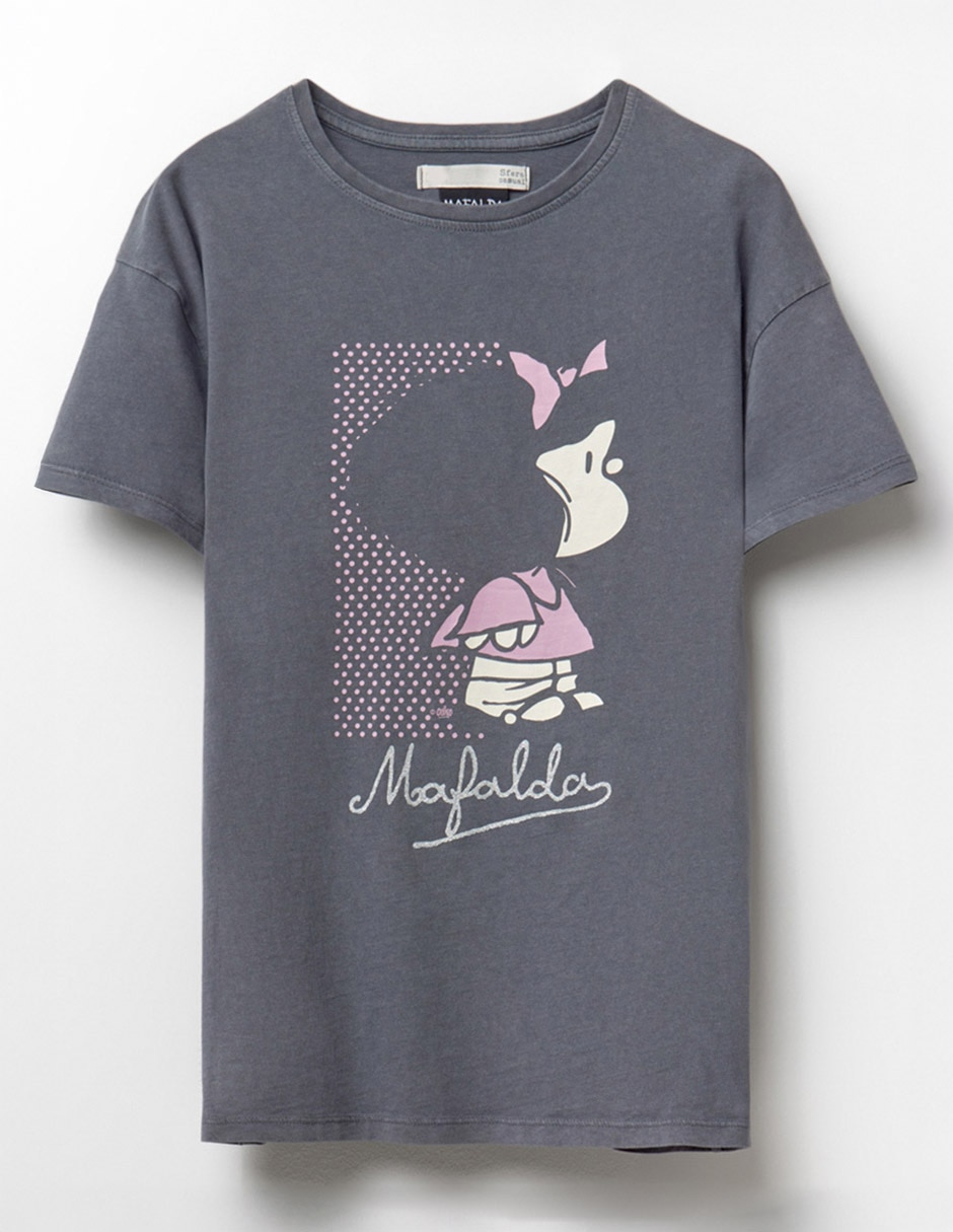 Camiseta Sfera cuello redondo manga corta de algodón