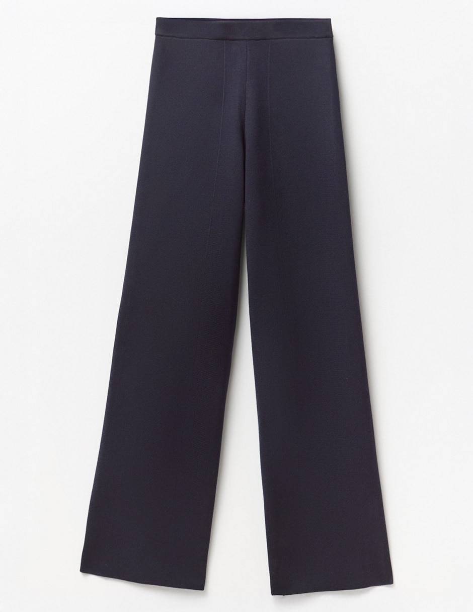 Pantalón de vestir wide leg para mujer