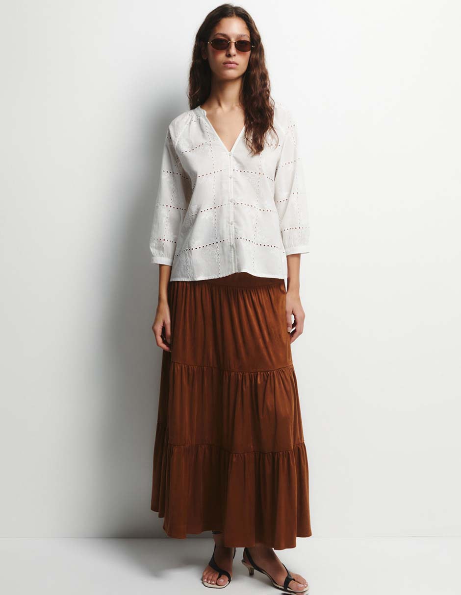 Blusa Sfera manga 3/4 para mujer