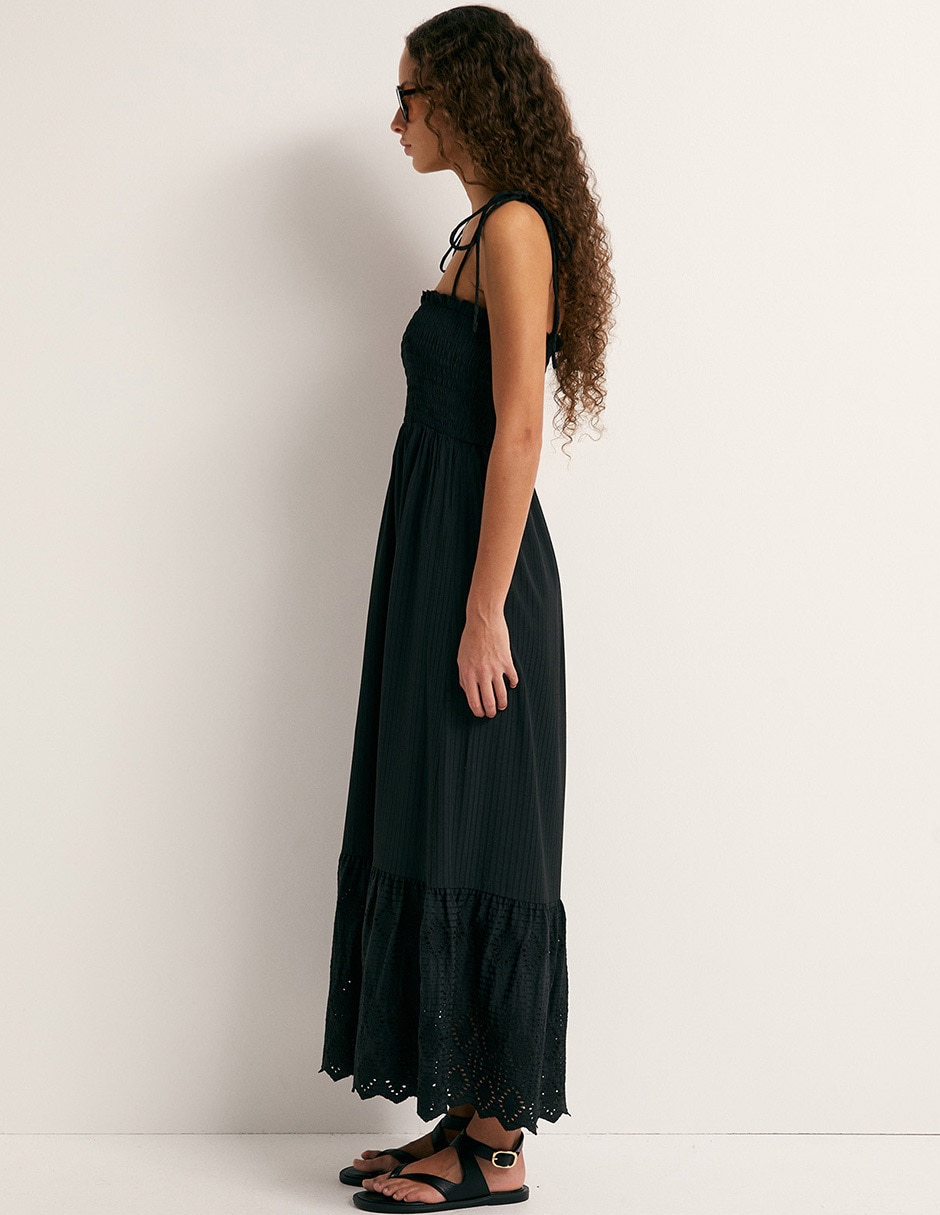 Vestido Largo Casual Sfera Para Mujer