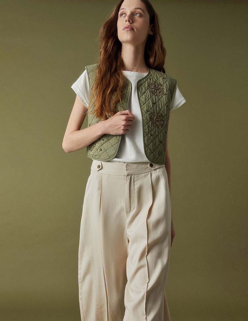Pantalón barrel para mujer 5