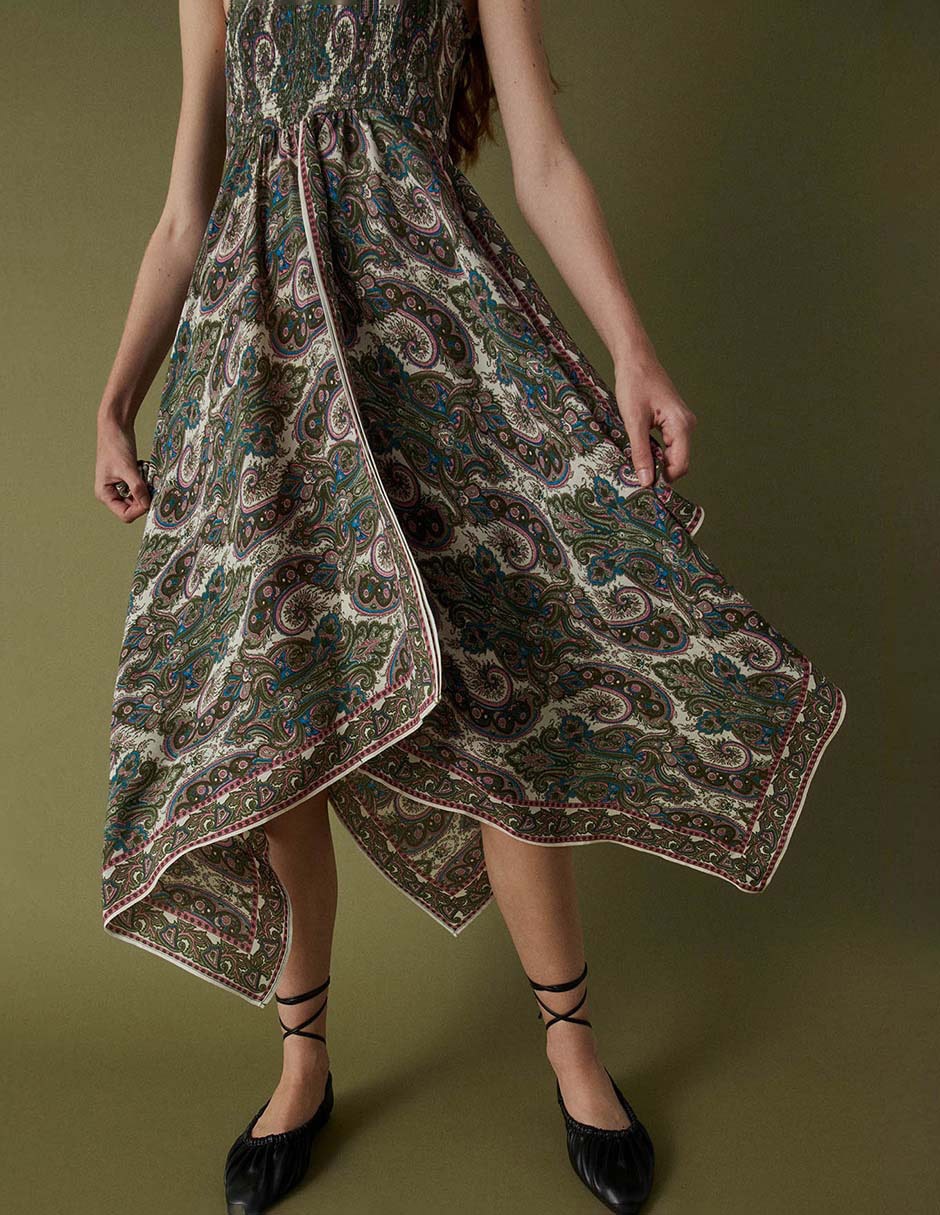 Vestido midi casual para mujer 4