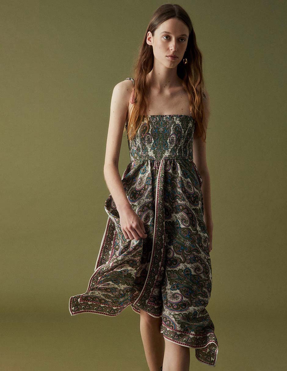 Vestido midi casual para mujer 6