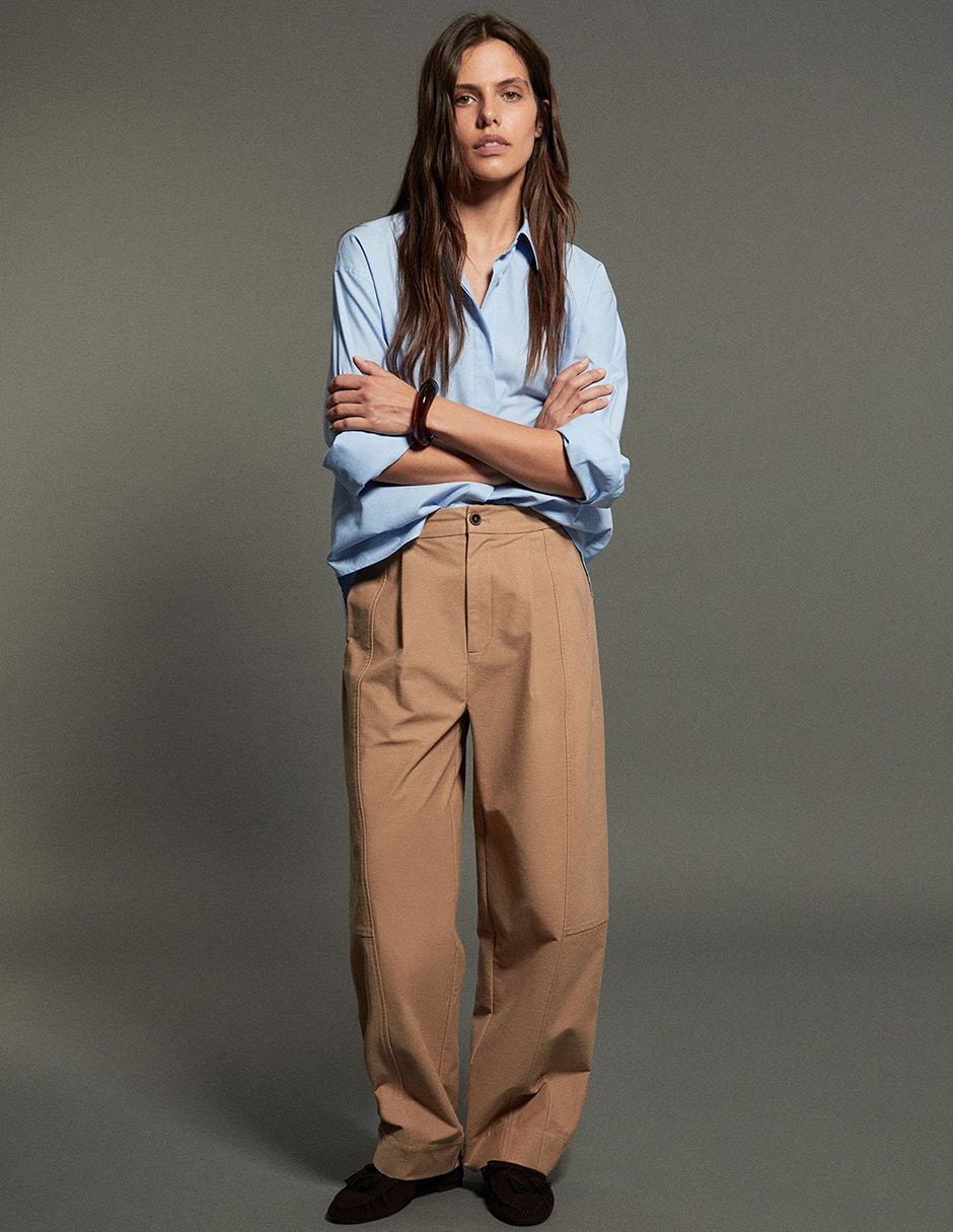 Pantalón Sfera wide leg para mujer 5