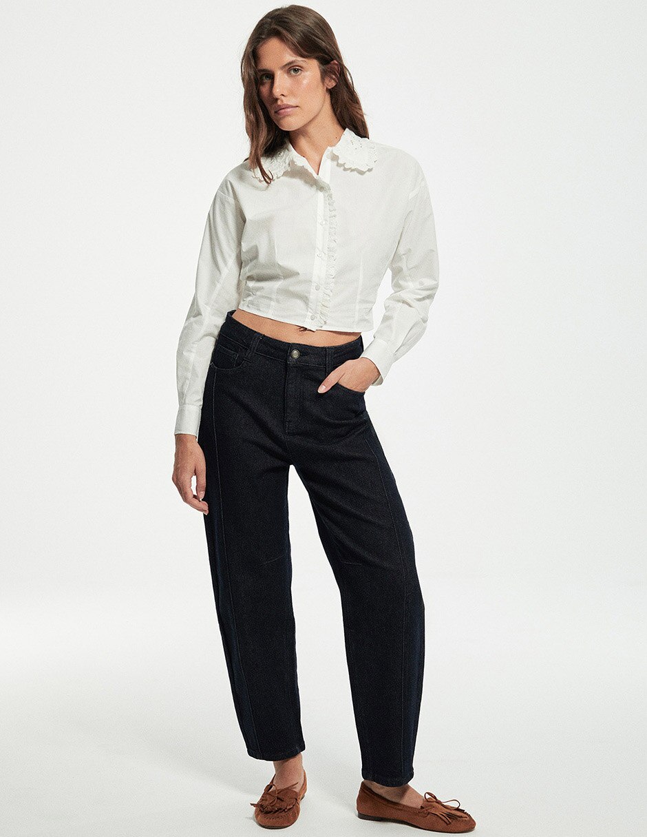 Blusa manga larga para mujer 5