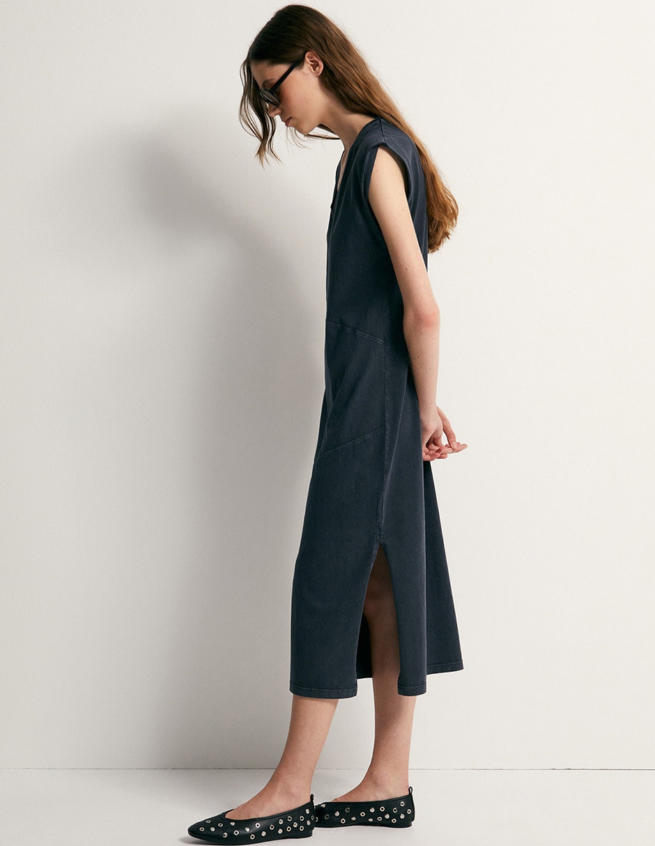 Vestido crop casual para mujer 4
