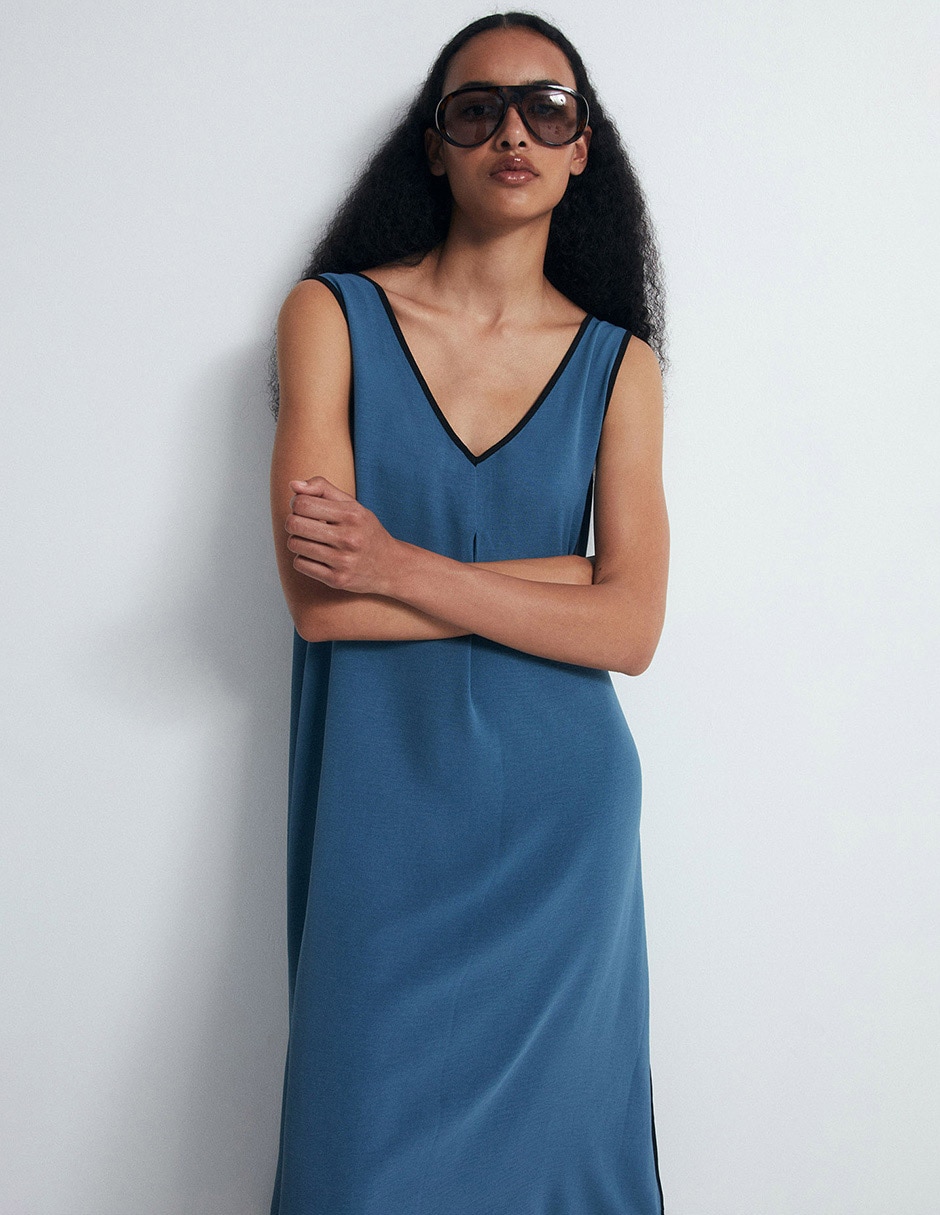 Vestido cropped casual para mujer 2